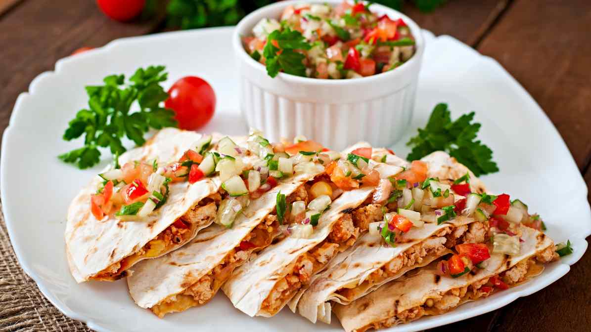 Crunchy Southwestern Chicken Wrap