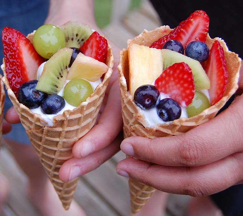 fruit cones