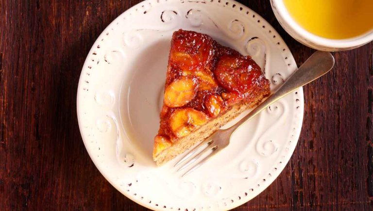 Banana Upside-Down Cake Recipe